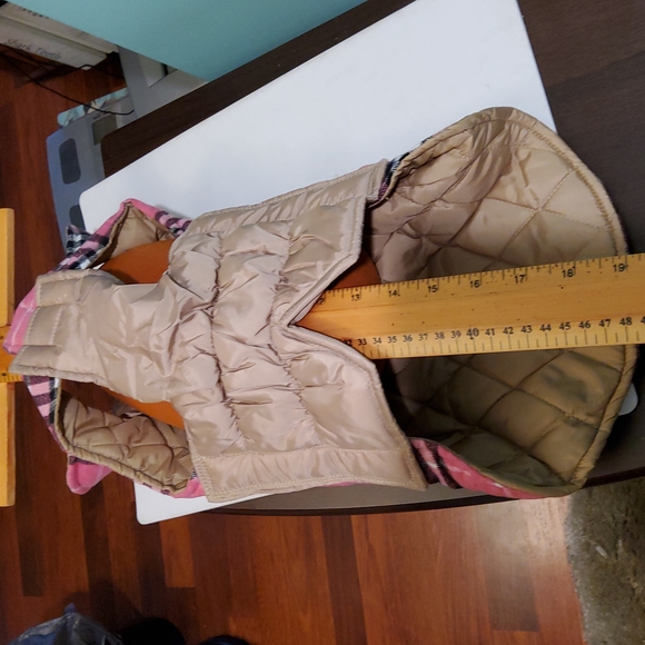 Reversible Plaid Vest Jacket - Picture 3 of 8